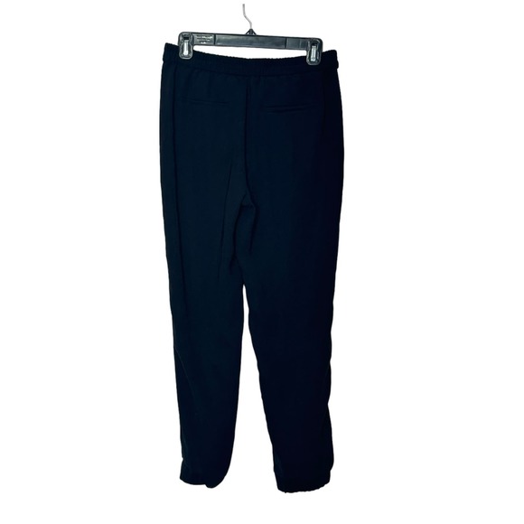 J. Crew black tapered legs casual pull on pants size 4 - Picture 8 of 10